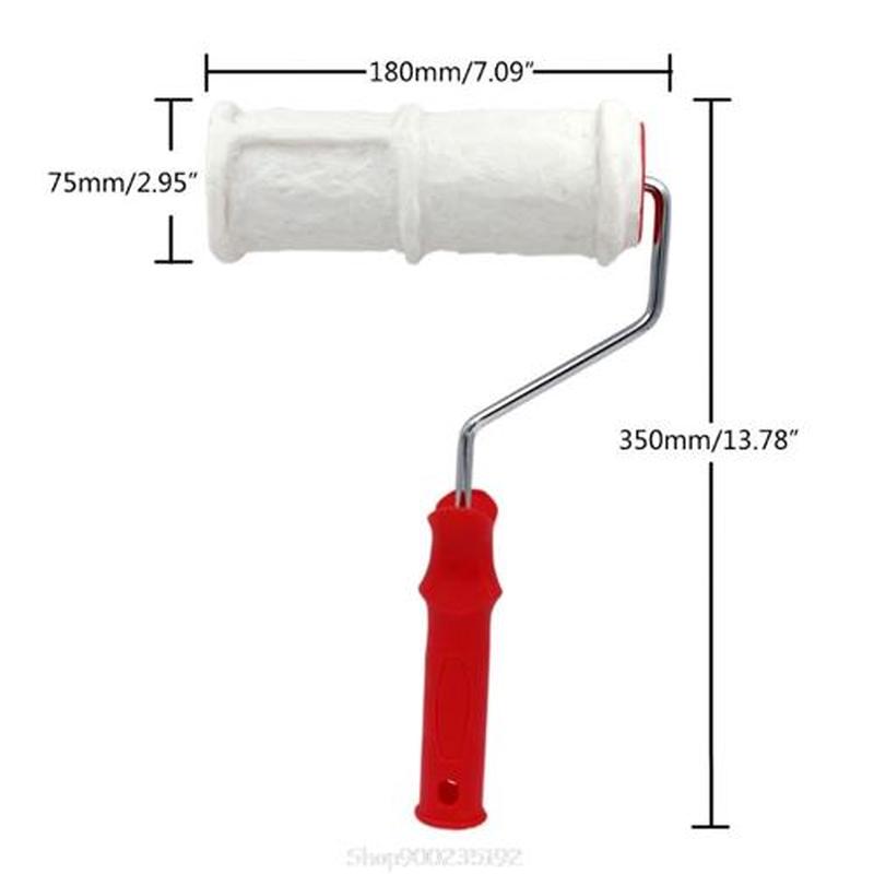 Brick Pattern Paint Roller Household Wall Decoration Brush D