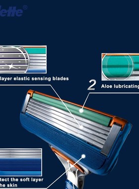 Gillette Fusion 5 Original Razor for safely shaving holder p