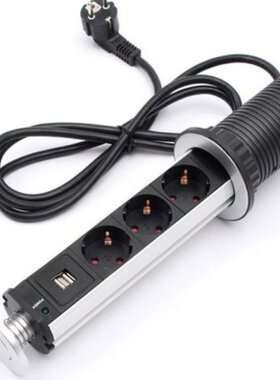 2 USB Eu Plug 2/3/4/5 Power Keuken Tafel Stopcontact Desktop