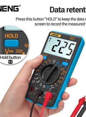 M1 Digital Multimeter esrMeter Multimetro Tester True Rms Di