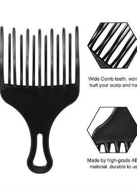 Pro Hairdressing Fork Comb Afro-comb Smooth Hair Styling