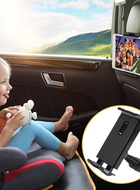 Car Tablet Phone Holder Seat Ajustable iPad Stand Car Phone