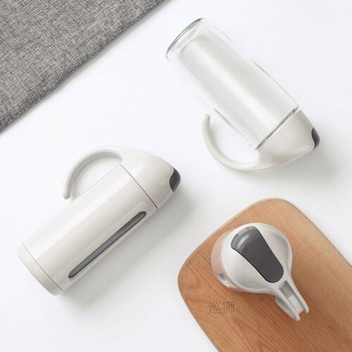 Oil Dispenser Glass Olive Oil Bottle Pot Leakproof Sauce Vin