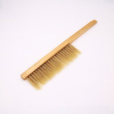 Beekeeping Tools Wood Wasp Sweep Brush Two Rows Of Horse Tai
