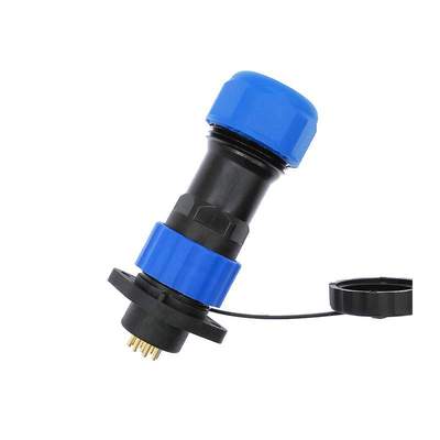 SP20 waterproof connector corrugated pipe and 2 hole flange