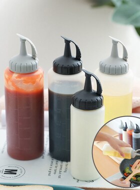 175/350ml Condiment Squeeze Bottle Sauce Squeeze Squirt Bott