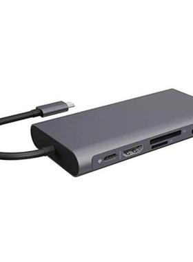 Type-C Docking Station USB C to 4K HD VGA RJ45 Gigabit Ether