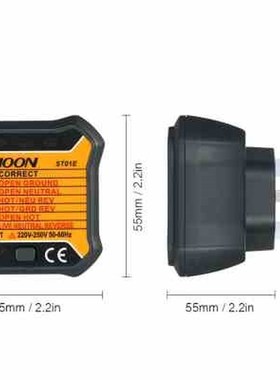 KKmoon RCD Electric Socket Tester Automatic Circuit Polarity