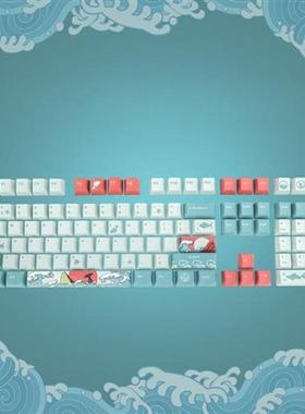 5 Sides Dye-Sublimation 108 Keys OEM PBT Keycaps Full Set Me