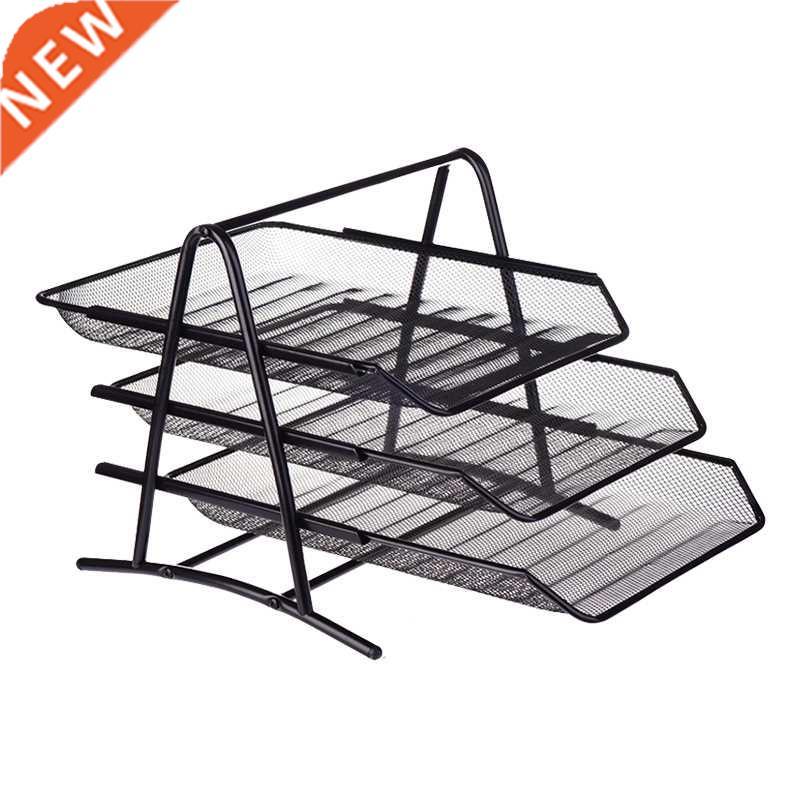 2021office supplies three-layer metal file bar easy to