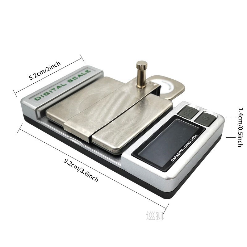 Precision Turntable Phono LP Stylus Force Digital Scale Pres