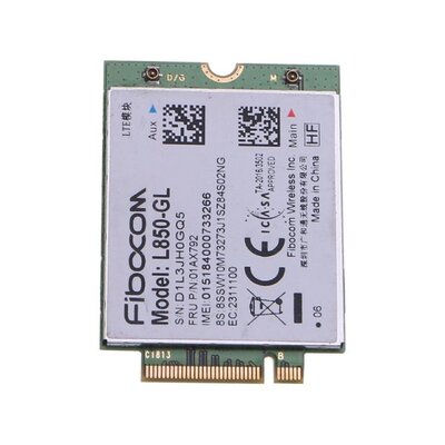 WLAN Card L850-GL FRU 01AX792 01AX786 WWAN for Thinkpad X1 c