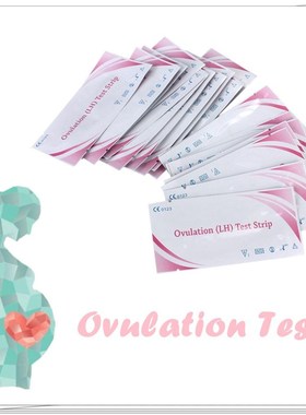 20Pcs LH Ovulation Test Strips Ovulation Urine Test Kit Tes