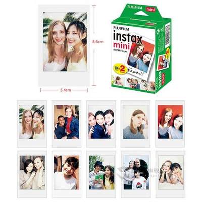 50 sheets Fujifilm Instax Mini 11 Film White Edge Photo Pape