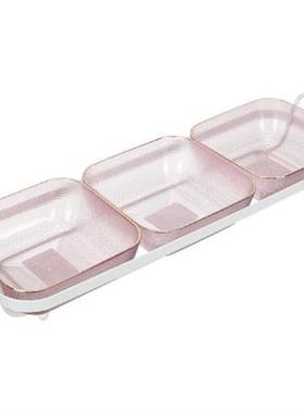 Serving Tray Platter Divided Plate Organizer Candy Fruit