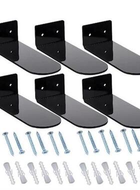 6 Pack Floating Shoe Shelves Acrylic Wall Mounted Shoe