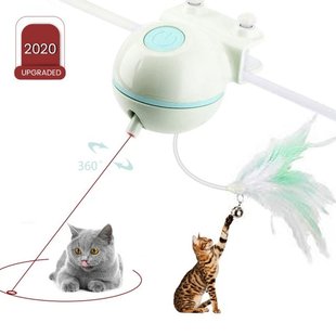 Electric Cat Toys Automatic Interactive Cat Toy 360° Rot