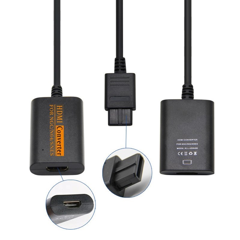 HDMI Converter For Nintendo 64/SNES/NGC/SFC Gamecube 720P R