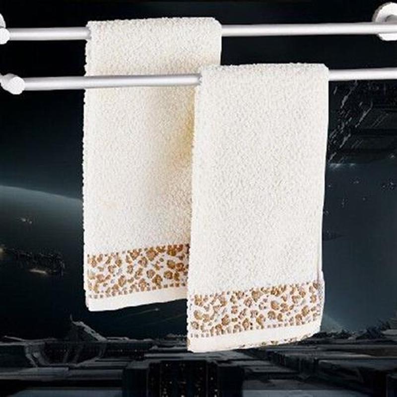 1PC High Grad Space Aluminum Alloy Double Towel Bar Towel