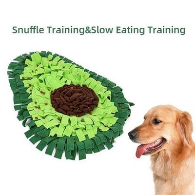 Washable Pet Dog Snuffle Mat Nose Smell Sniffing Training