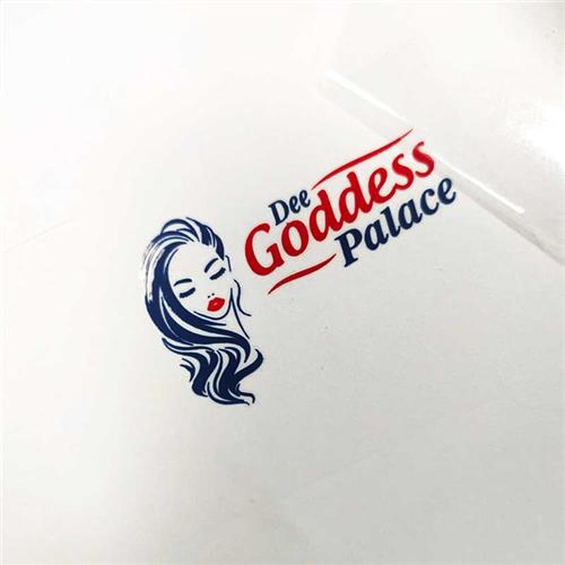 UV Logo Transfer Stickers Personalize Waterpoof Transfering
