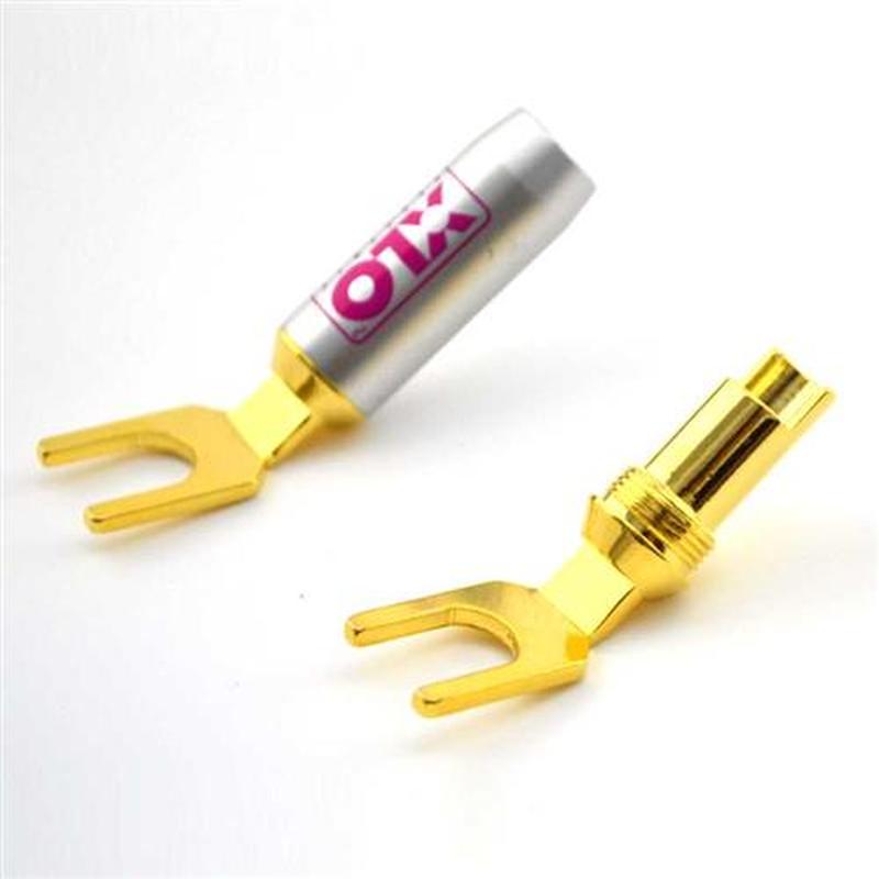 4pcs SY1520 XLO Electric XLO HT PRO Connector Hifi Y spade