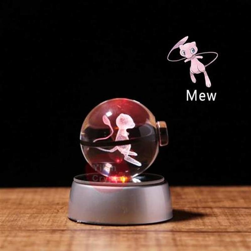 Nice Fashion Crystal Pokeball ball Design Mew Go Pokemon B
