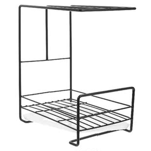 Dish Draining Rack Sponge Holder Sink Drain Rack Drain