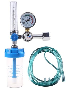 Oxygen Pressure Regulator Inhalator Pressure Gauge Flow Mete