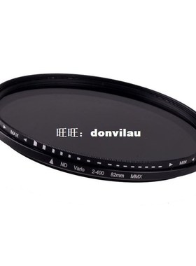 New 82mm Fader Variable ND Filter Adjustable ND2 to ND400 Ne