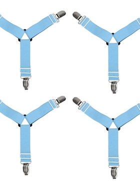 2pcs 4Pcs Bed Fitted Sheet Straps Buckles Bed Fitted Fastene