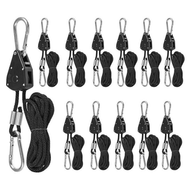 1/8Inch Heavy Duty Ratchet Ropes, Adjustable Rope Ratchet Ha