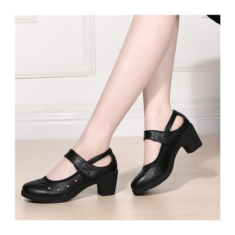 GKTINOO 2022 Cut Out Women Pumps Breathable Women Shoes Hook