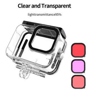 For GoPro Hero 10 9 Black Case Waterproof 60M Housing