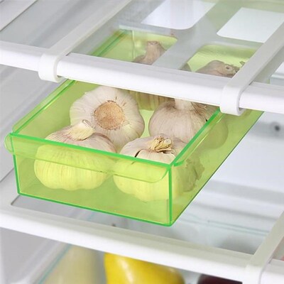 Stretchable Slide Fridge Organizer Refrigerator Pull-Out Dra
