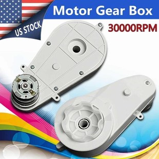 Gear Universal 2Pcs Motor Electric Car Box 550 12V 30000RPM