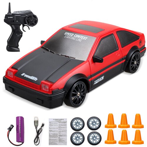 2.4G Drift Rc Car 4WD  3.7V 500MAH RC Drift Car Toy Remote C
