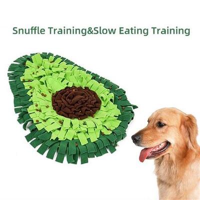 Washable Pet Dog Snuffle Mat Nose Smell Sniffing Training