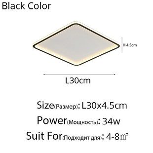 Ceiling LED Lights  Living room Bedroom Fixtures Ring Modern