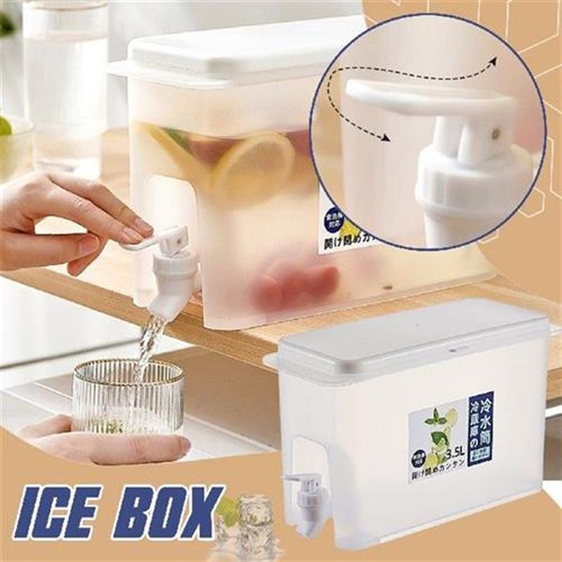 Bottle Water Fruit Ice Cool Lemonade Bucket With Faucet