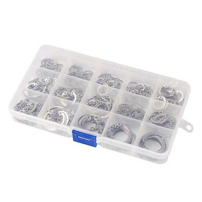 270/100PCS Silver 304 ainless eel External Circlip Retai