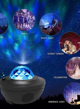 LED Star Projector Night Light Galaxy Nova Projecteur Starr