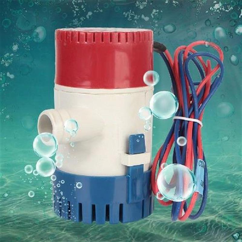 Garden Mini Boat Pumps 60L/min Submersible Kayak Rule Water