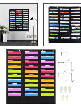 Hanging Wall File Organizer Heavy Duty Hanger Organize Assig