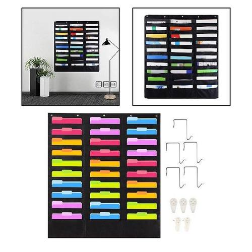 Hanging Wall File Organizer Heavy Duty Hanger Organize Assig