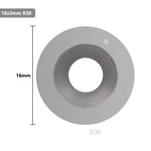 CMCP 10pcs 12/15/16mm 30 Degrees Round Carbide Inserts 12x2