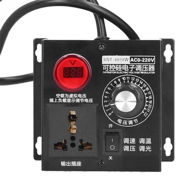 Regulated Power Supply 4000W Voltage Regulator Dimmer High P