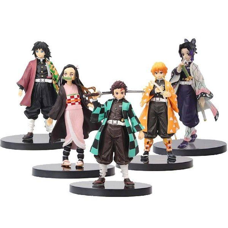 16cm Kimetsu No Yaiba Figure Tanjirou Nezuko Inosuke