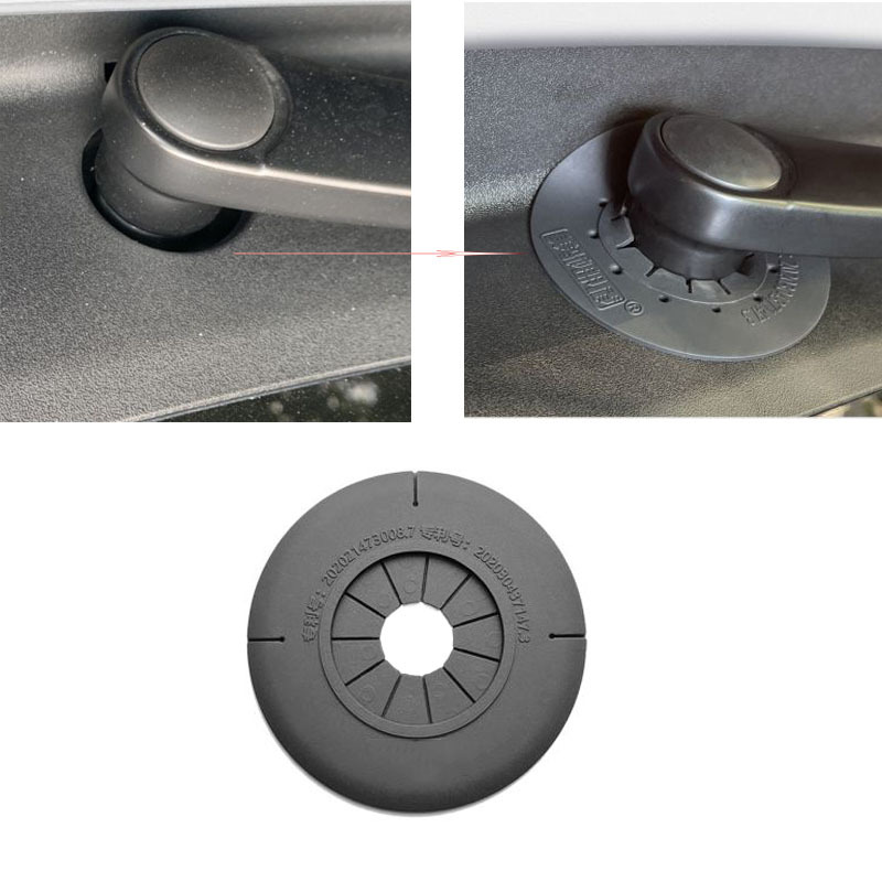 2PCS Car Windshield Wiper Arm Bottom Hole Protective ver Sil