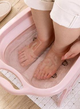 Foldable Footbath Spa Massage Bucket Foot Bath Basin Health